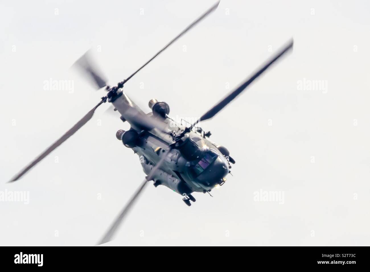 Ch47 chinook team display Foto Stock