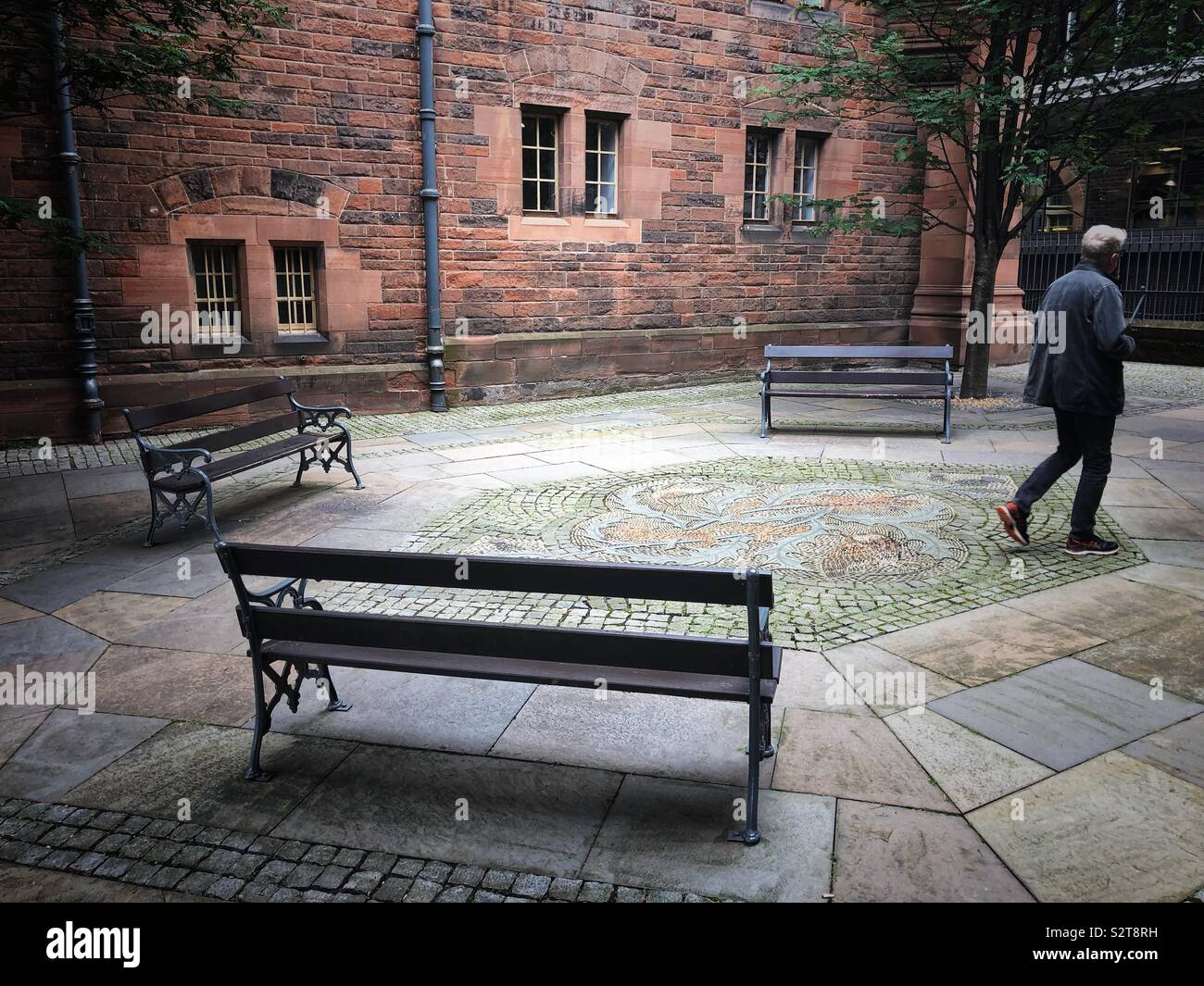 Cortile Foto Stock