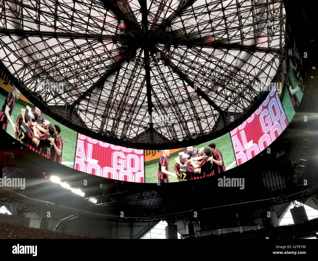 Atlanta regno soccer obiettivo Foto Stock