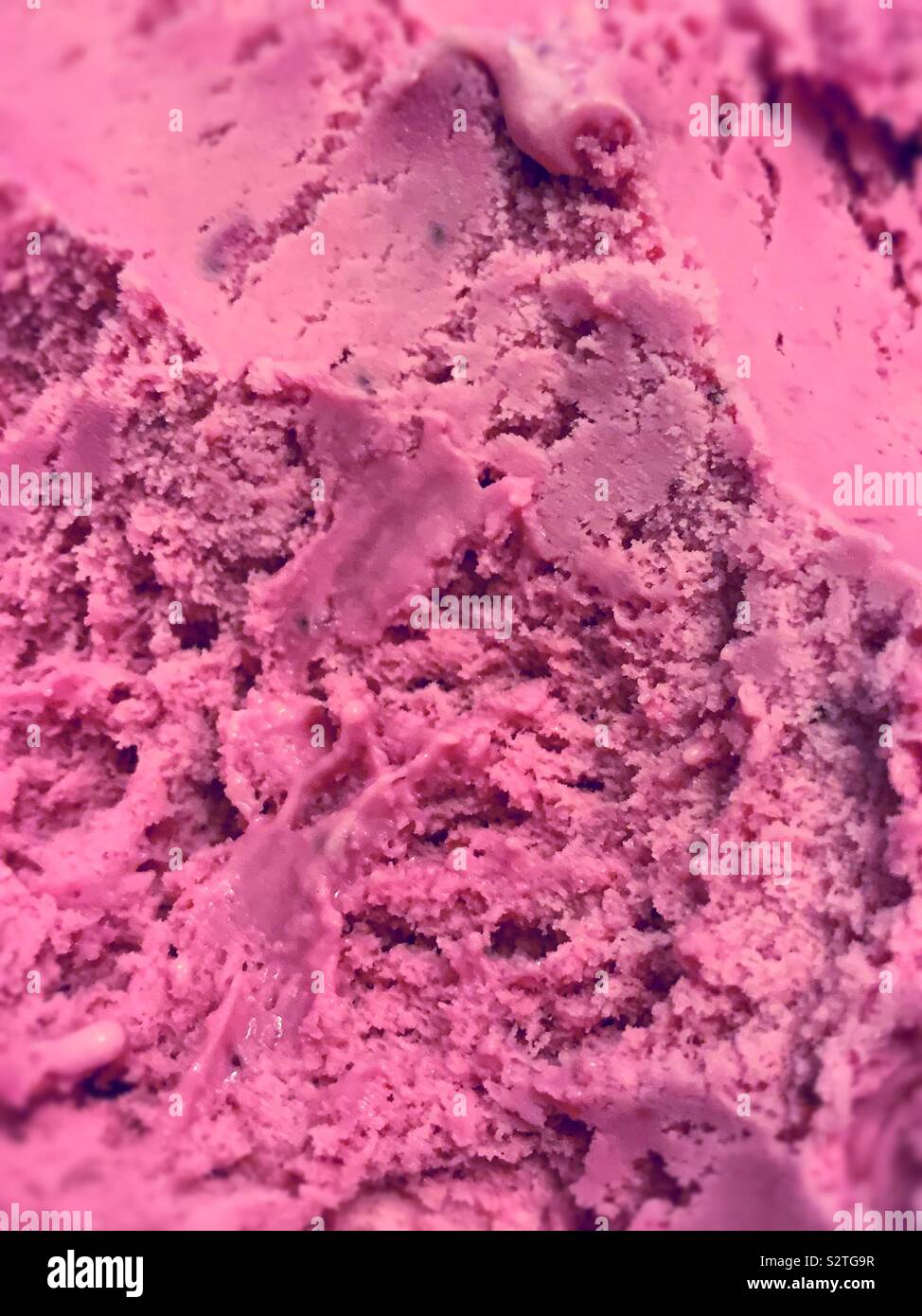 Super dolce rosa gelato per l'estate Foto Stock