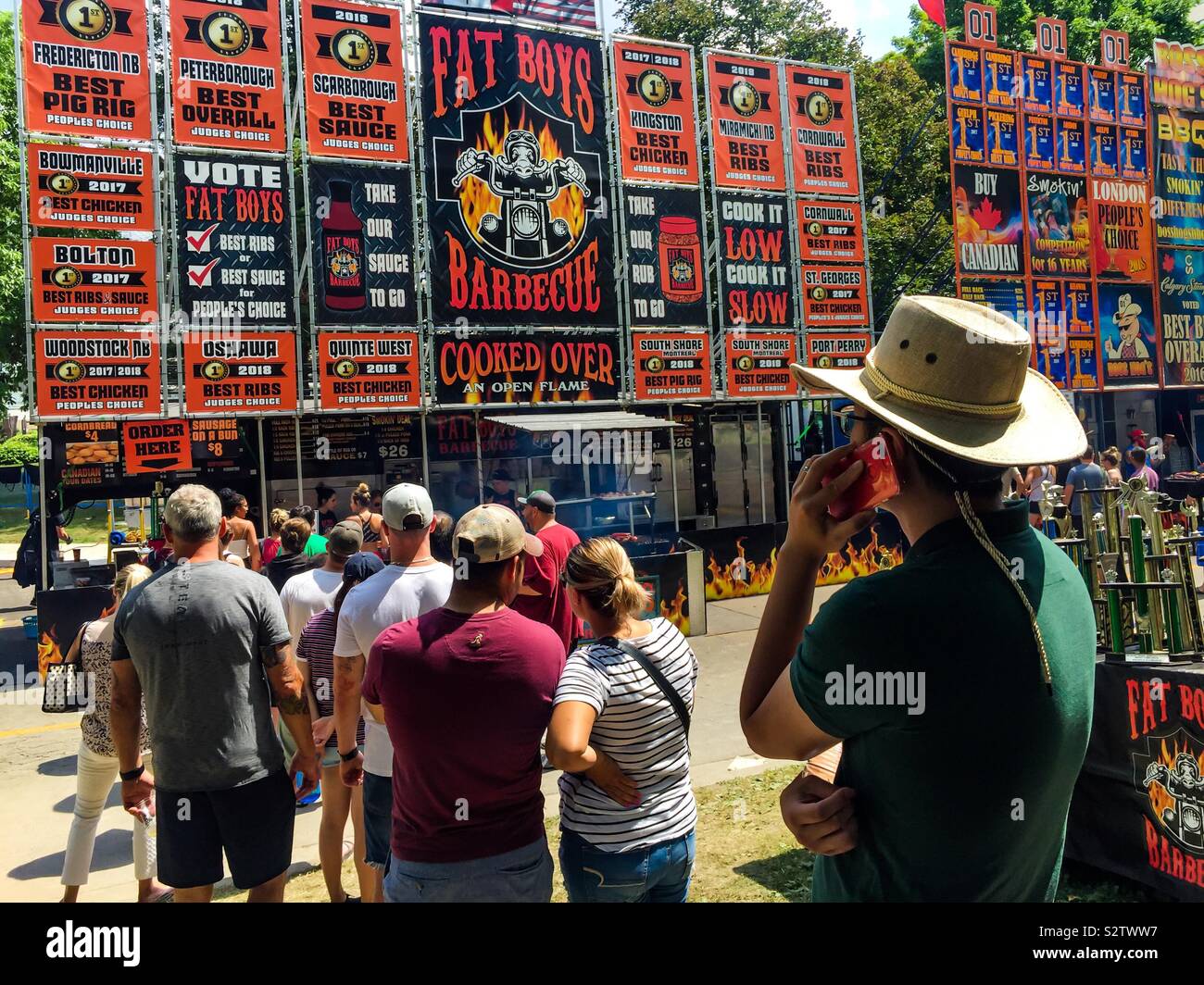 Food Festival - Immagine stock catturata con smartphone