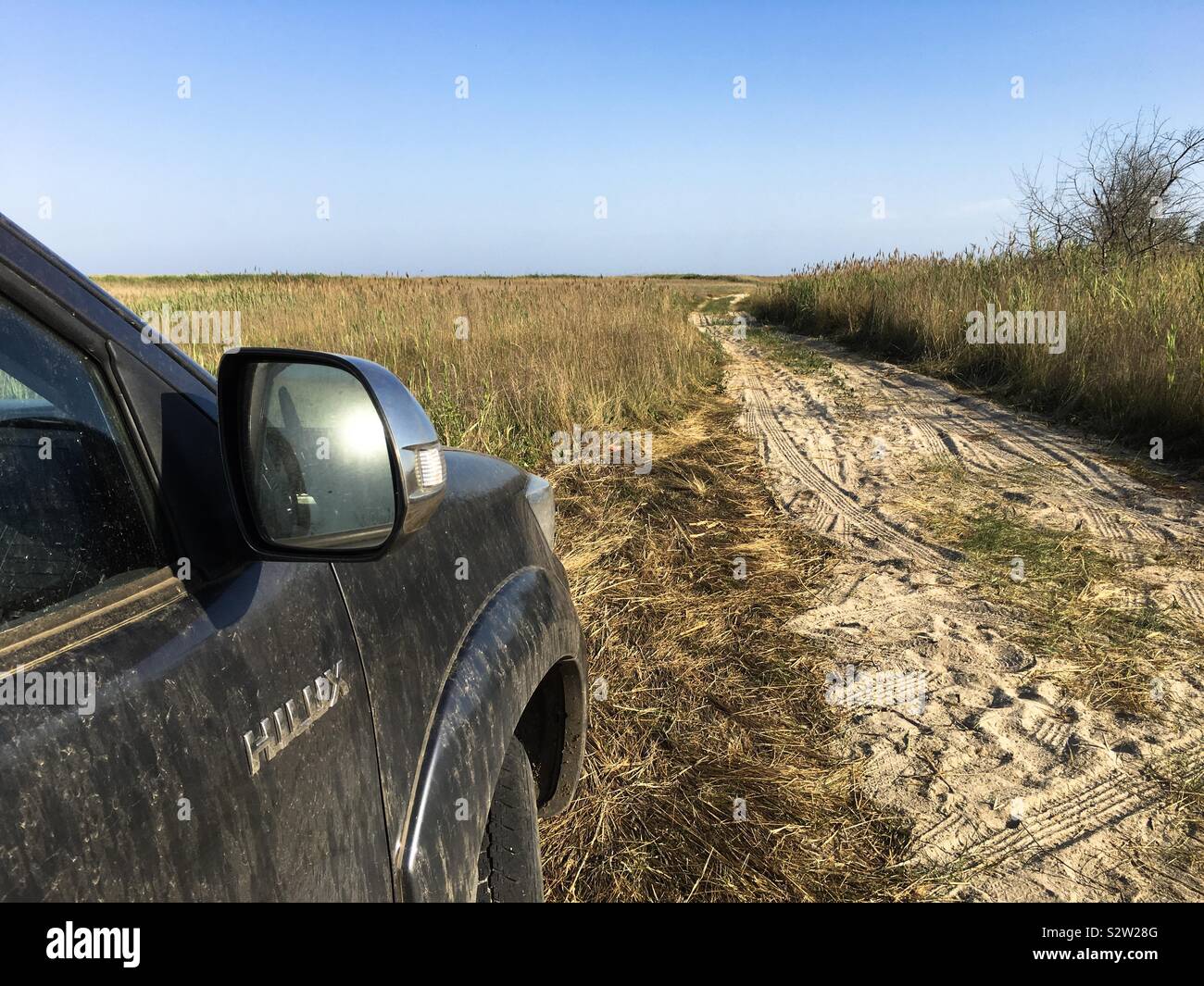 Viaggi in Auto - Immagine stock catturata con smartphone