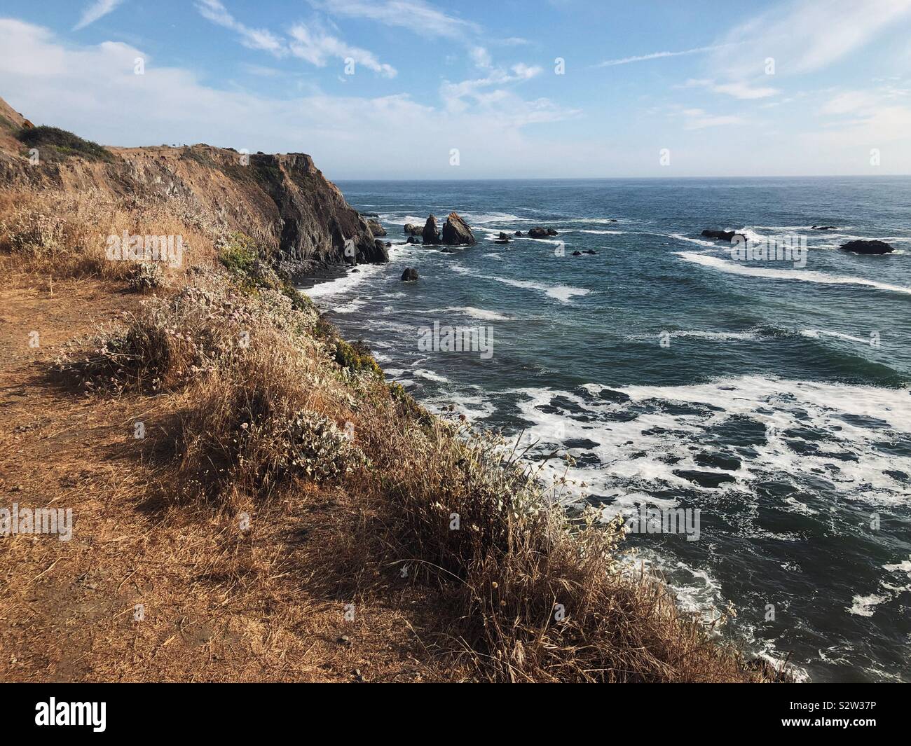 Northern California Coast in estate Foto Stock