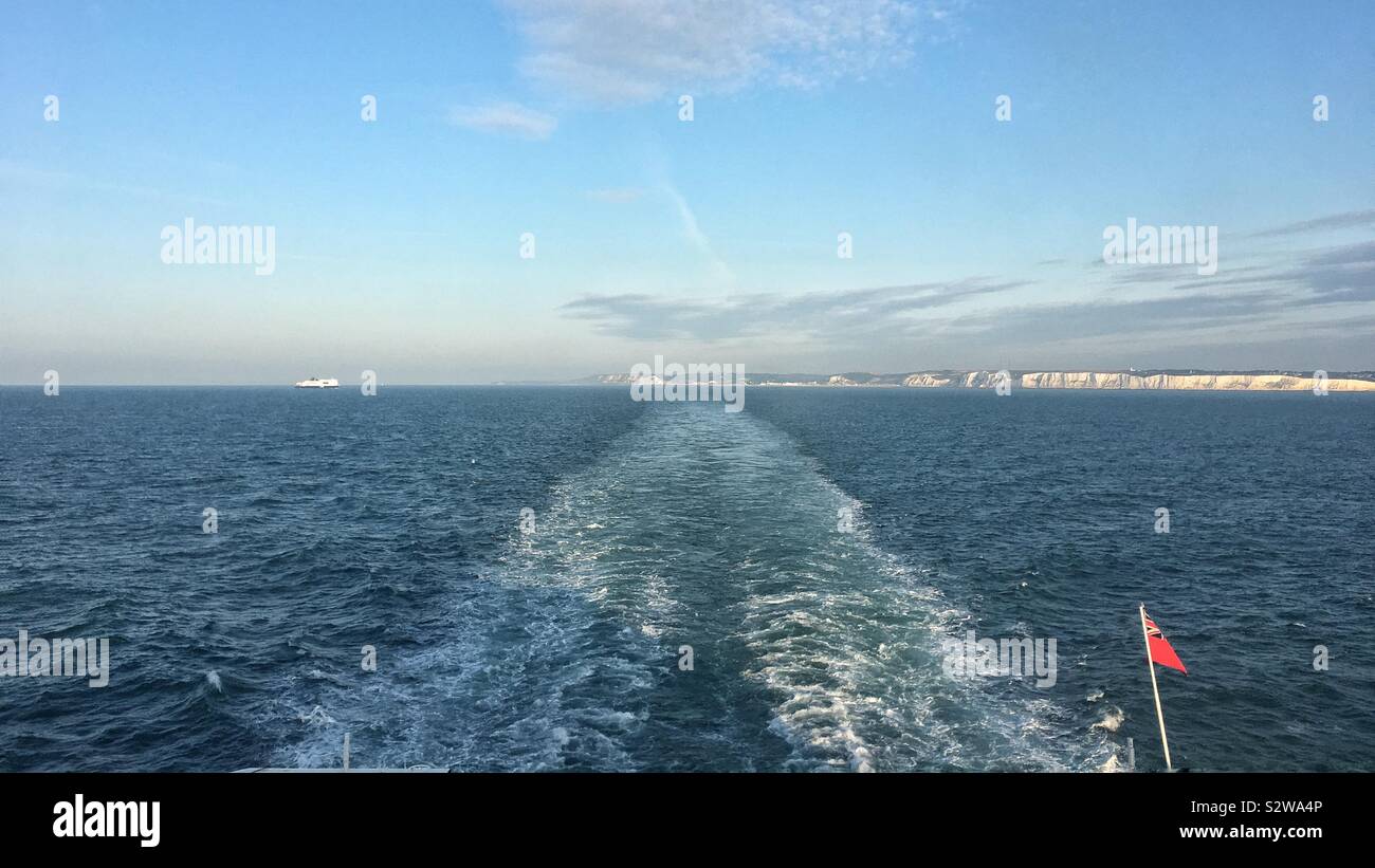 Cross Channel ferry Foto Stock