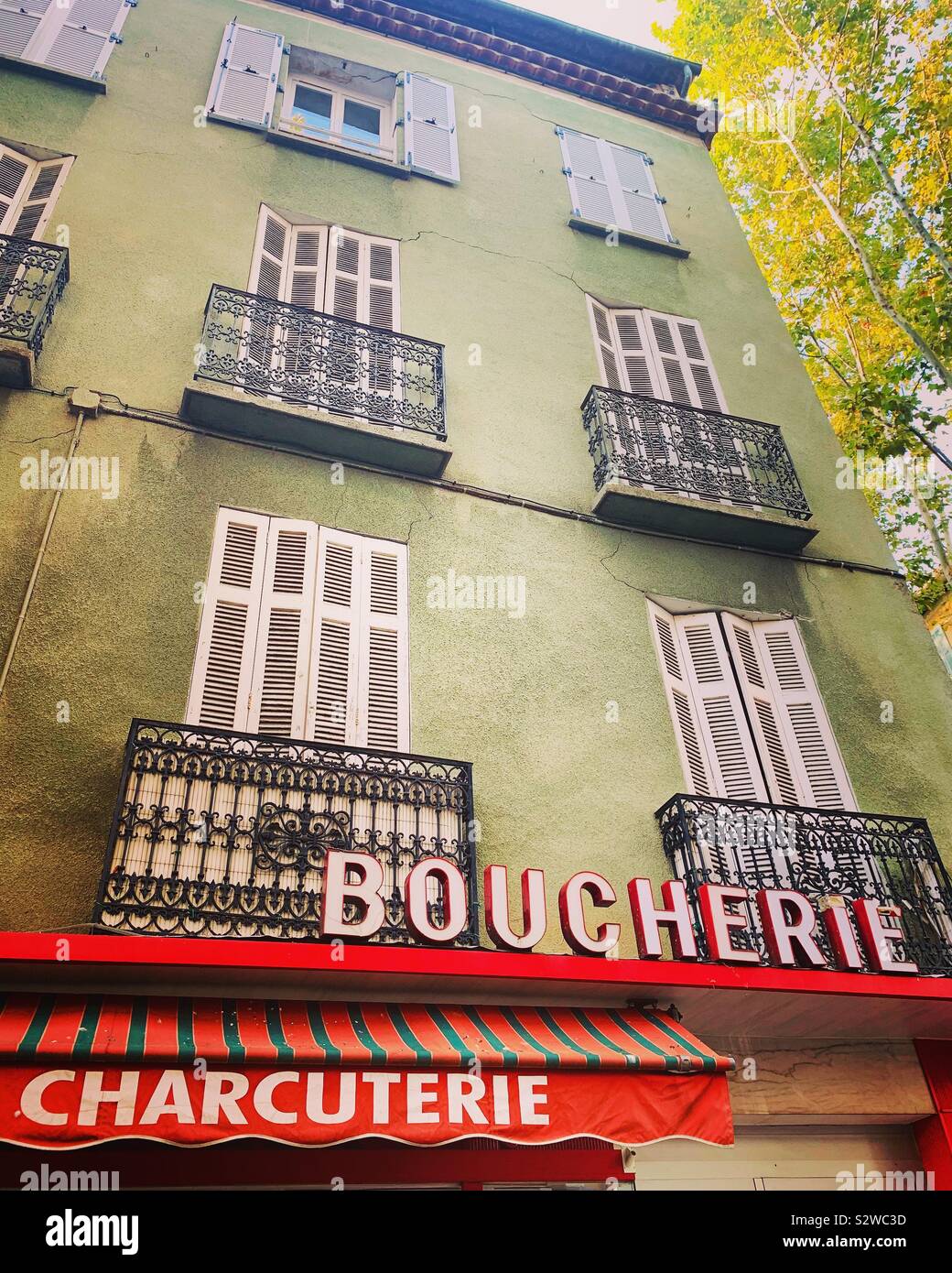 Boucherie, Bargemon, Francia Foto Stock