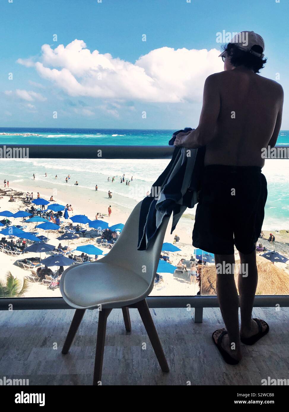 Pronti per andare in spiaggia! Foto Stock