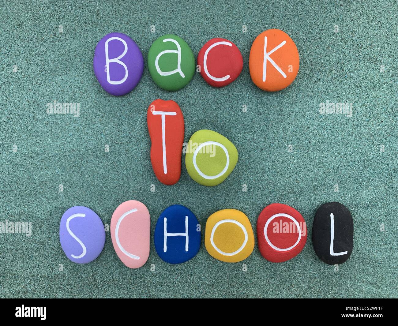 Ritorno a scuola - Immagine stock catturata con smartphone