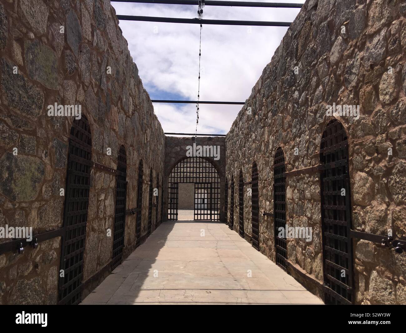 Yuma Territorial Prison State Historic Park Arizona Foto Stock