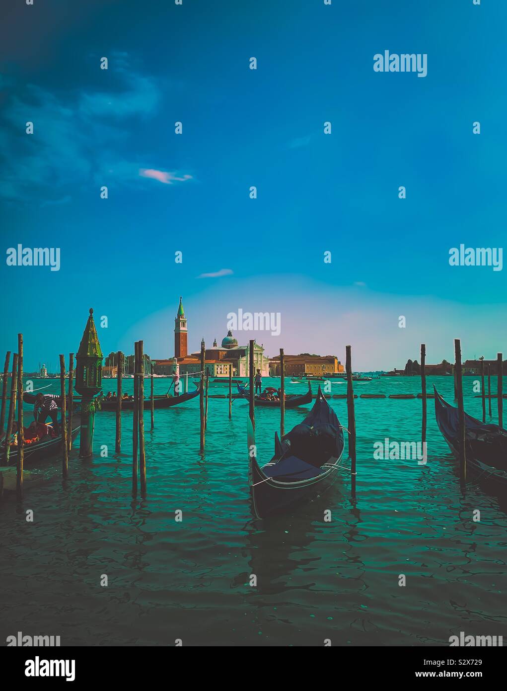 Venezia flottante Foto Stock
