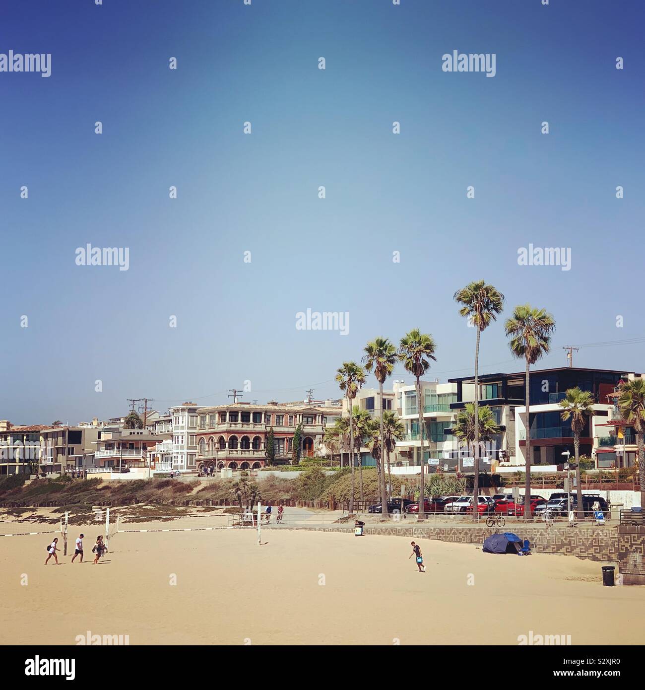 Manhattan Beach, California, Stati Uniti Foto Stock