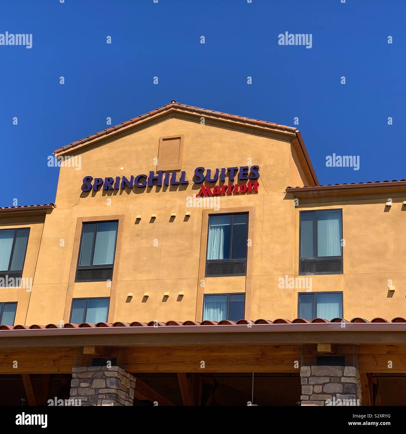 Springhill Suites Paso Robles Atascadero, Atascadero, California, Stati Uniti - Immagine stock catturata con smartphone