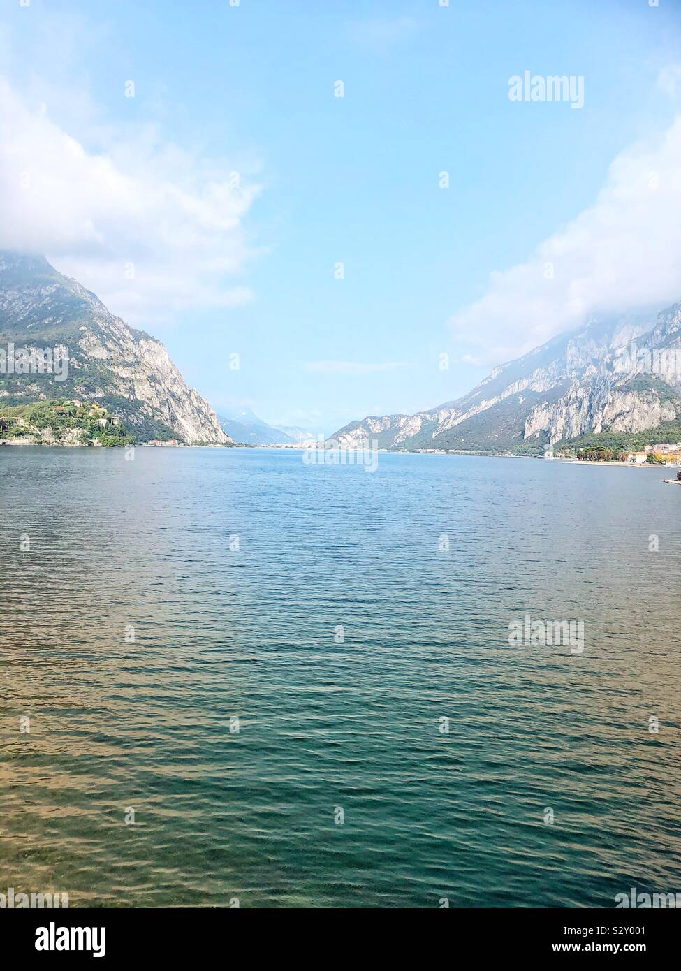 Lago di como Foto Stock