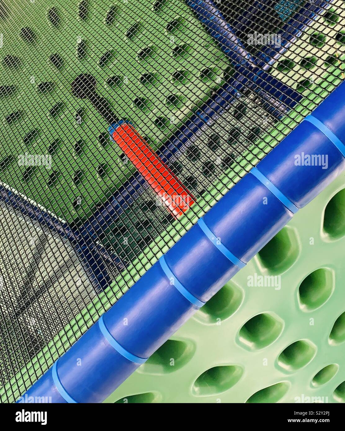 Abstract di un parco giochi al coperto per la ricerca di Foto Stock