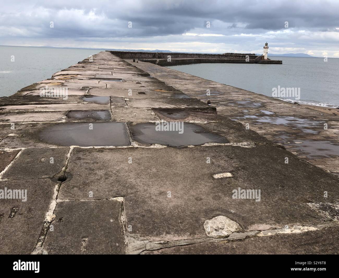 Whitehaven Harbour - Immagine stock catturata con smartphone