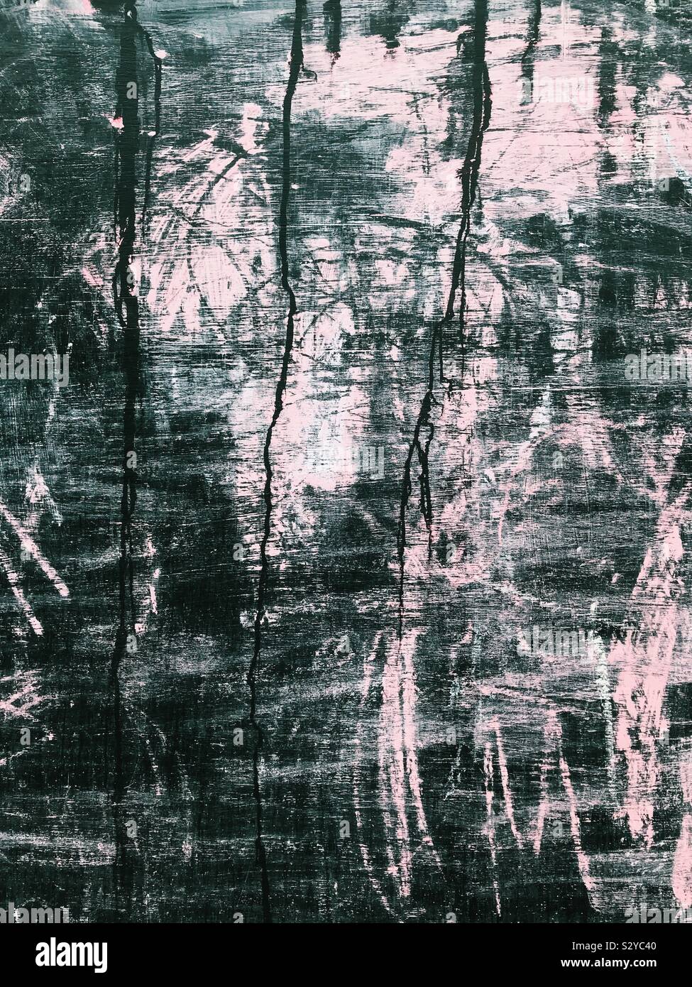 Abstract texture su una vecchia lavagna. - Immagine stock catturata con smartphone