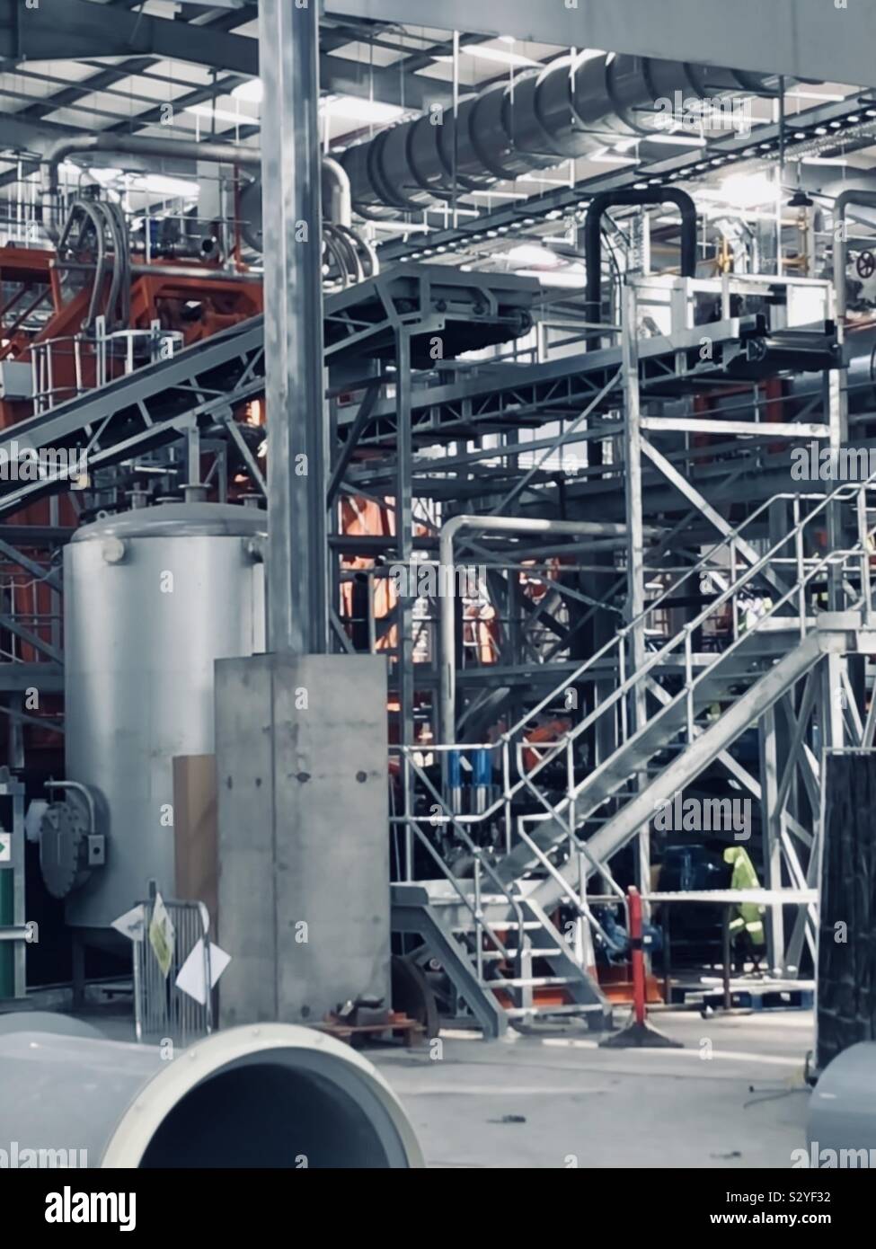 Vita industriale - Immagine stock catturata con smartphone