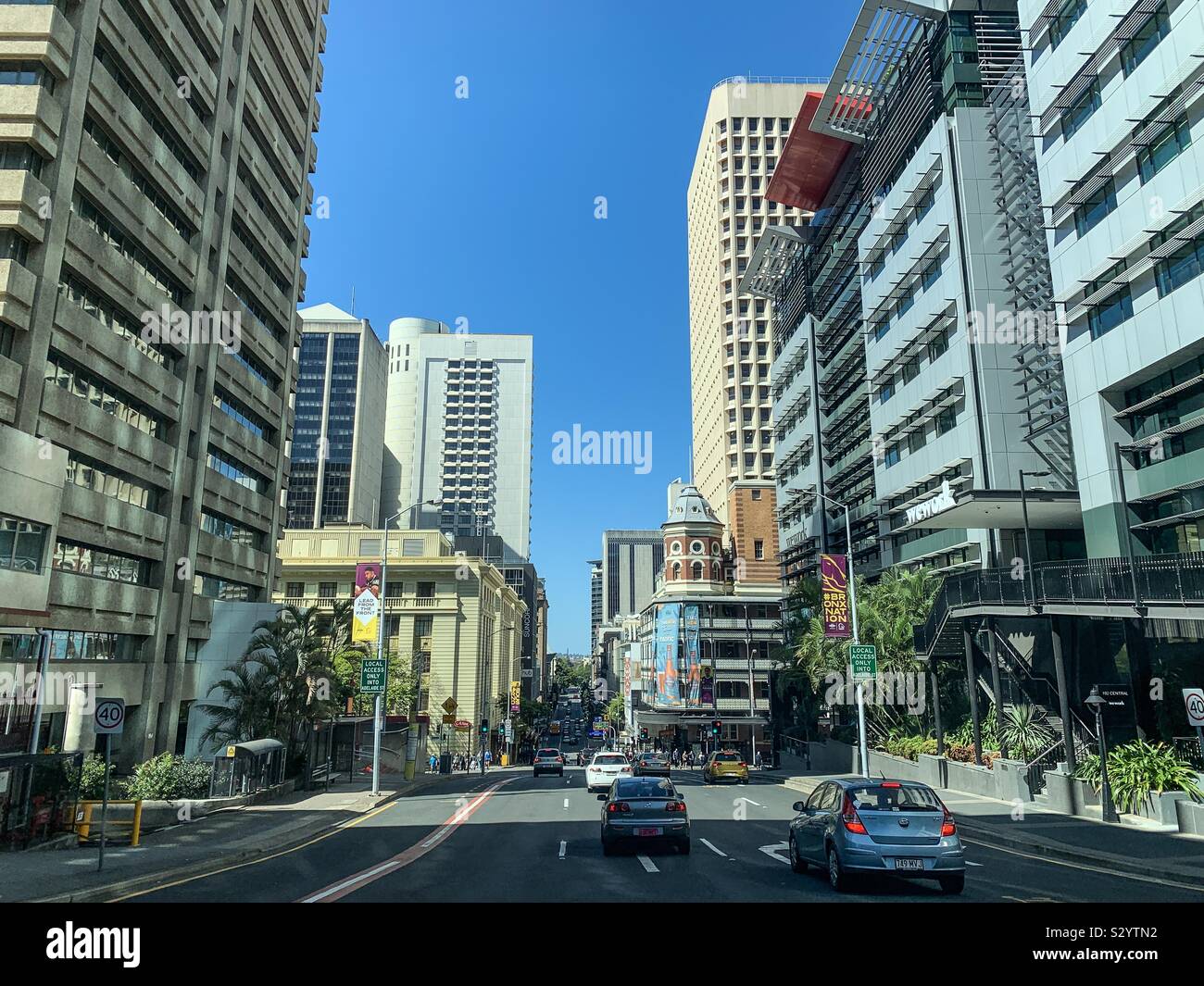 Città di Brisbane Foto Stock