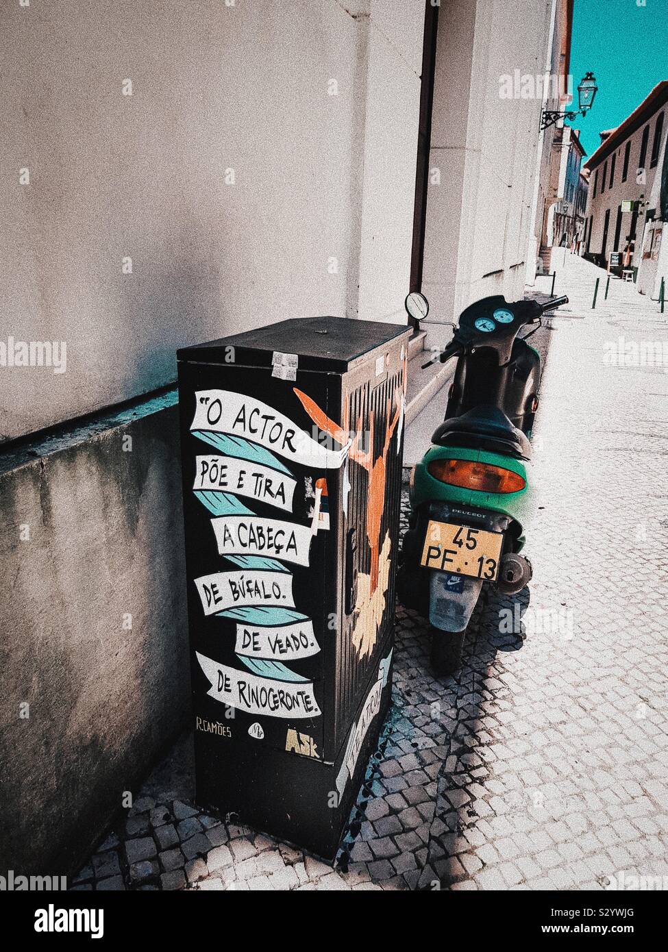 Espressioni, Aveiro Foto Stock