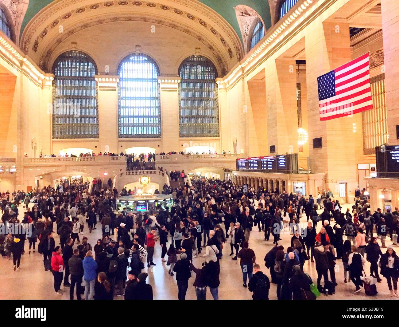 NYC - Immagine stock catturata con smartphone