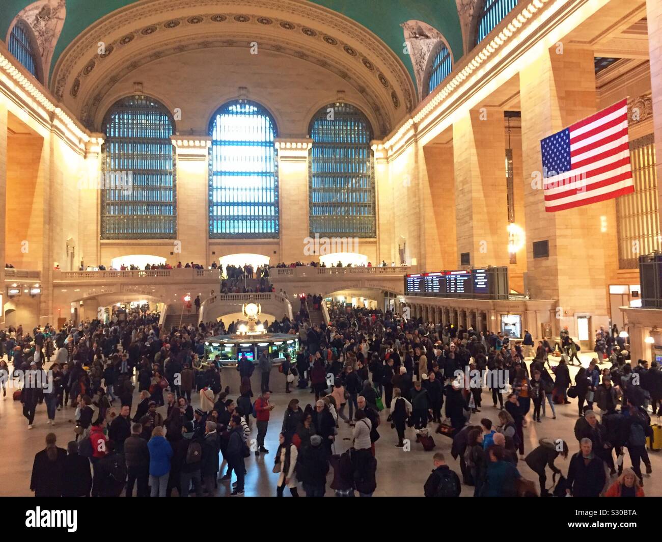 NYC - Immagine stock catturata con smartphone
