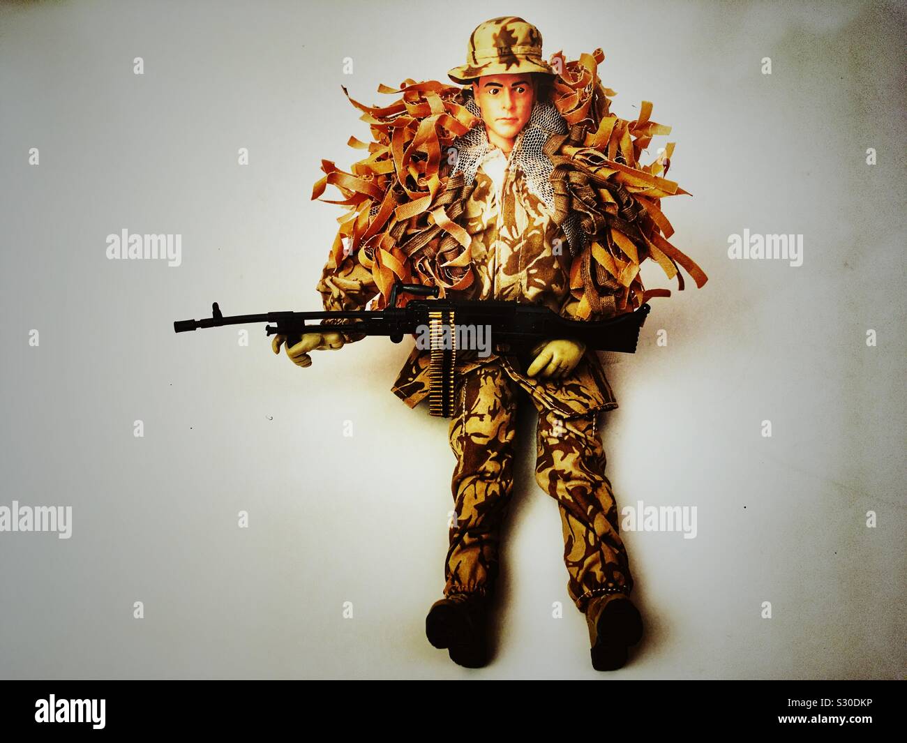 Pronti per il combattimento - Immagine stock catturata con smartphone