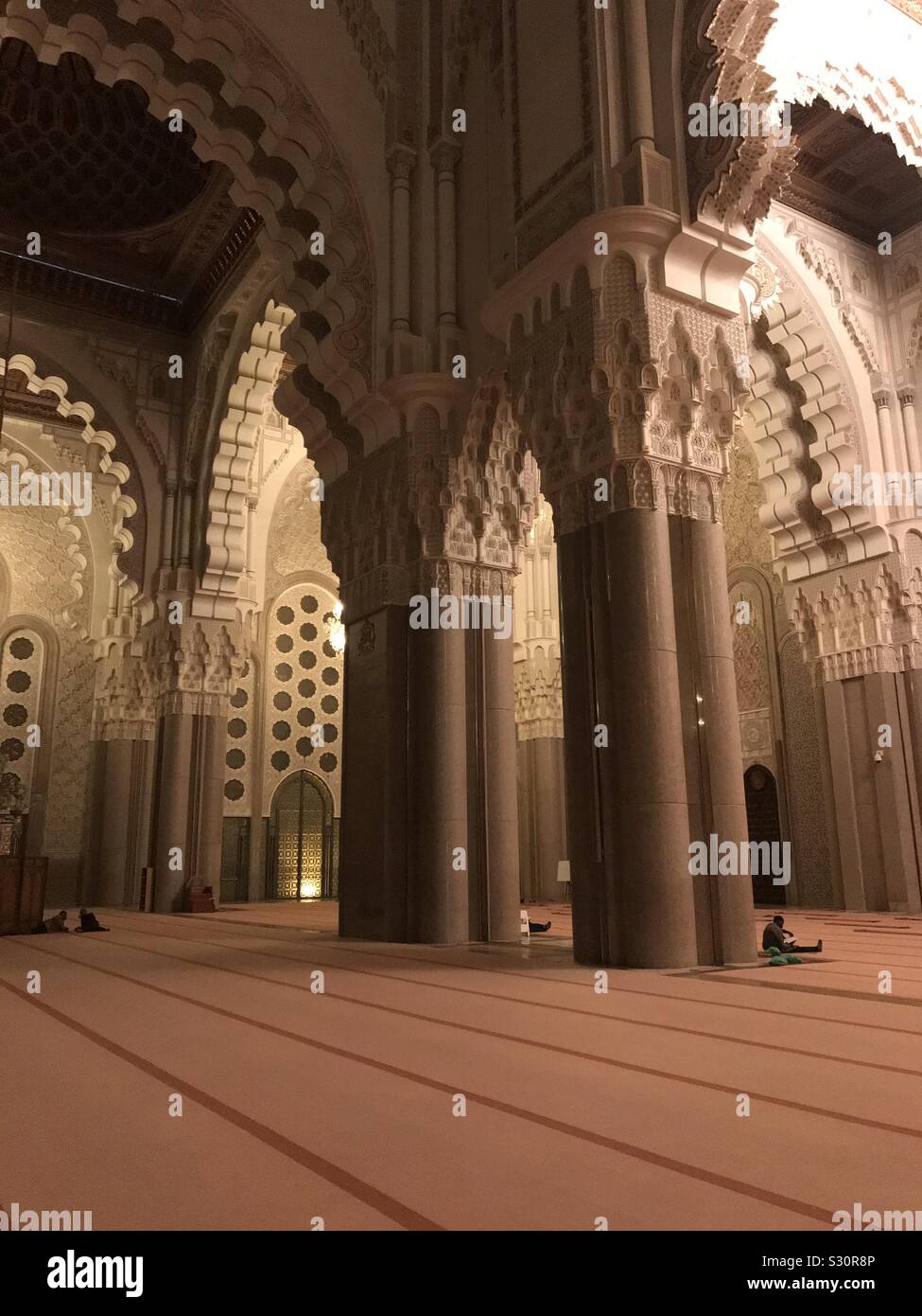 Moschea Hassan II Foto Stock