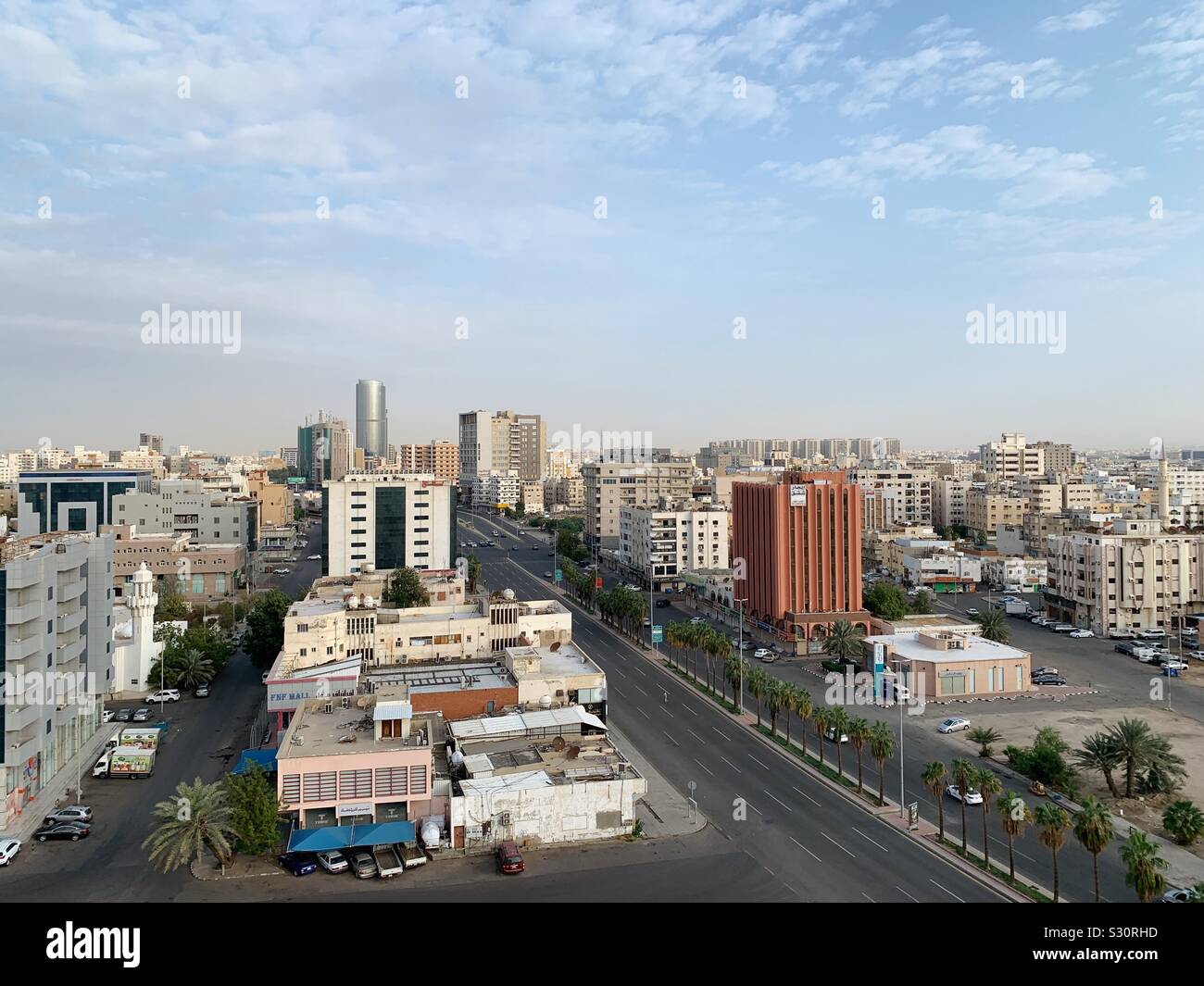 Jeddah Arabia Saudita cityscapes Foto Stock