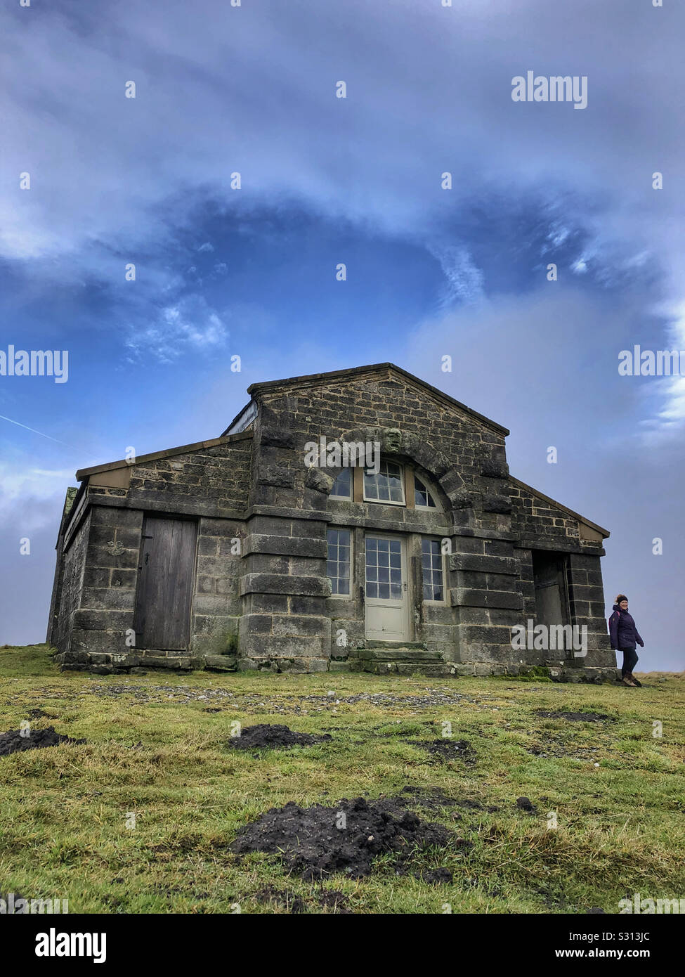 Sala basculante Bolton Abbey Yorkshire Foto Stock