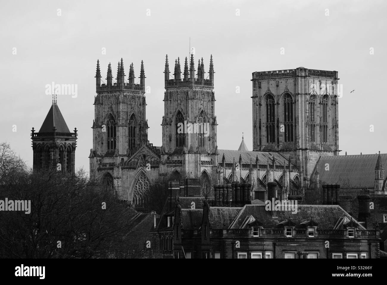York Minster Cathedral Foto Stock