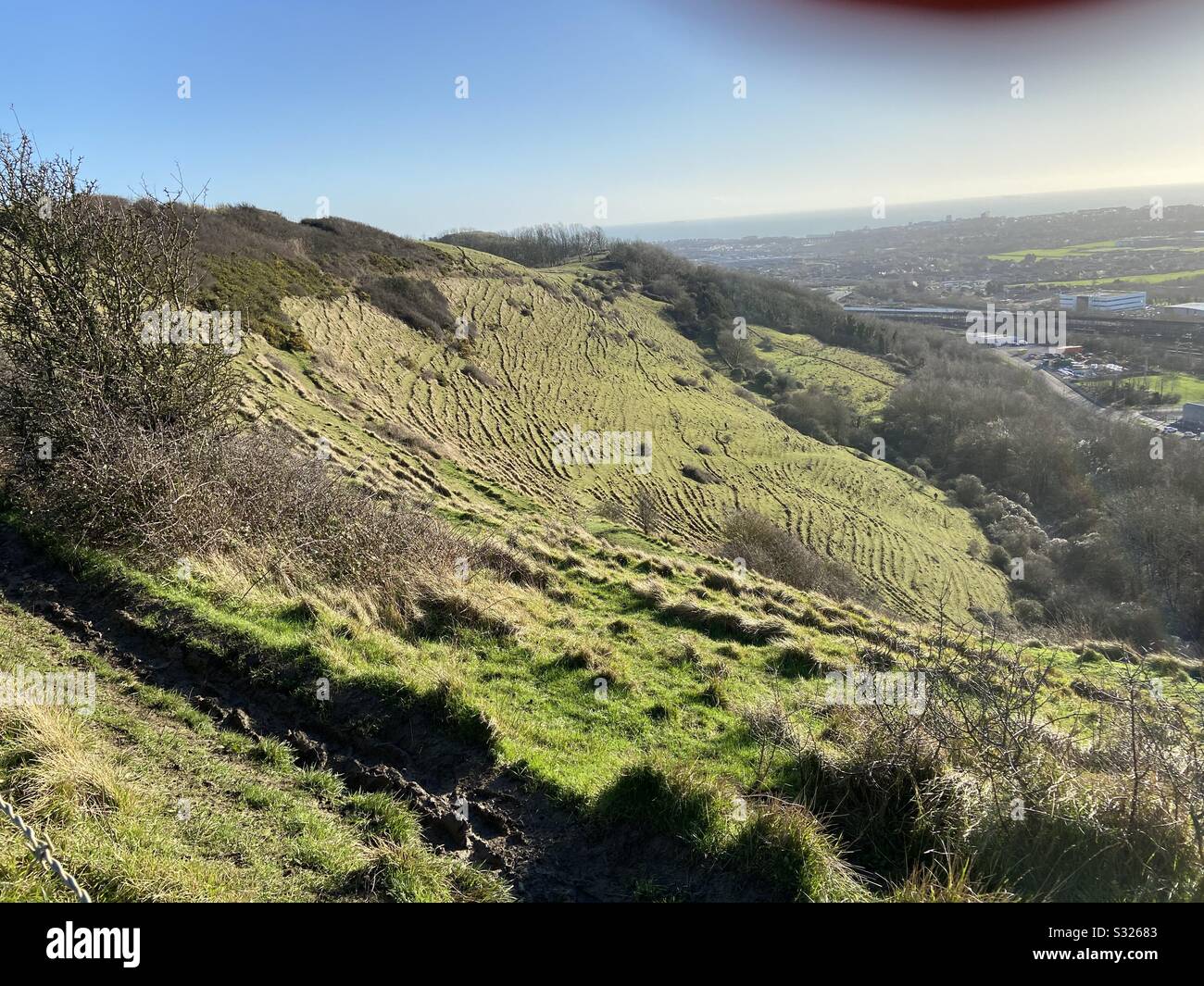 Colline Foto Stock