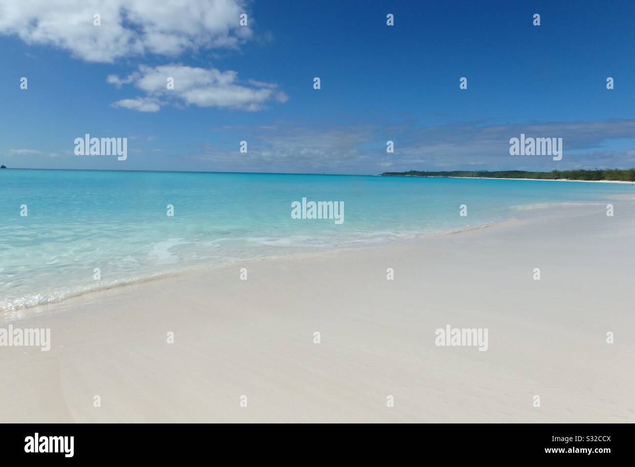 Half Moon Cay Bahamas Foto Stock