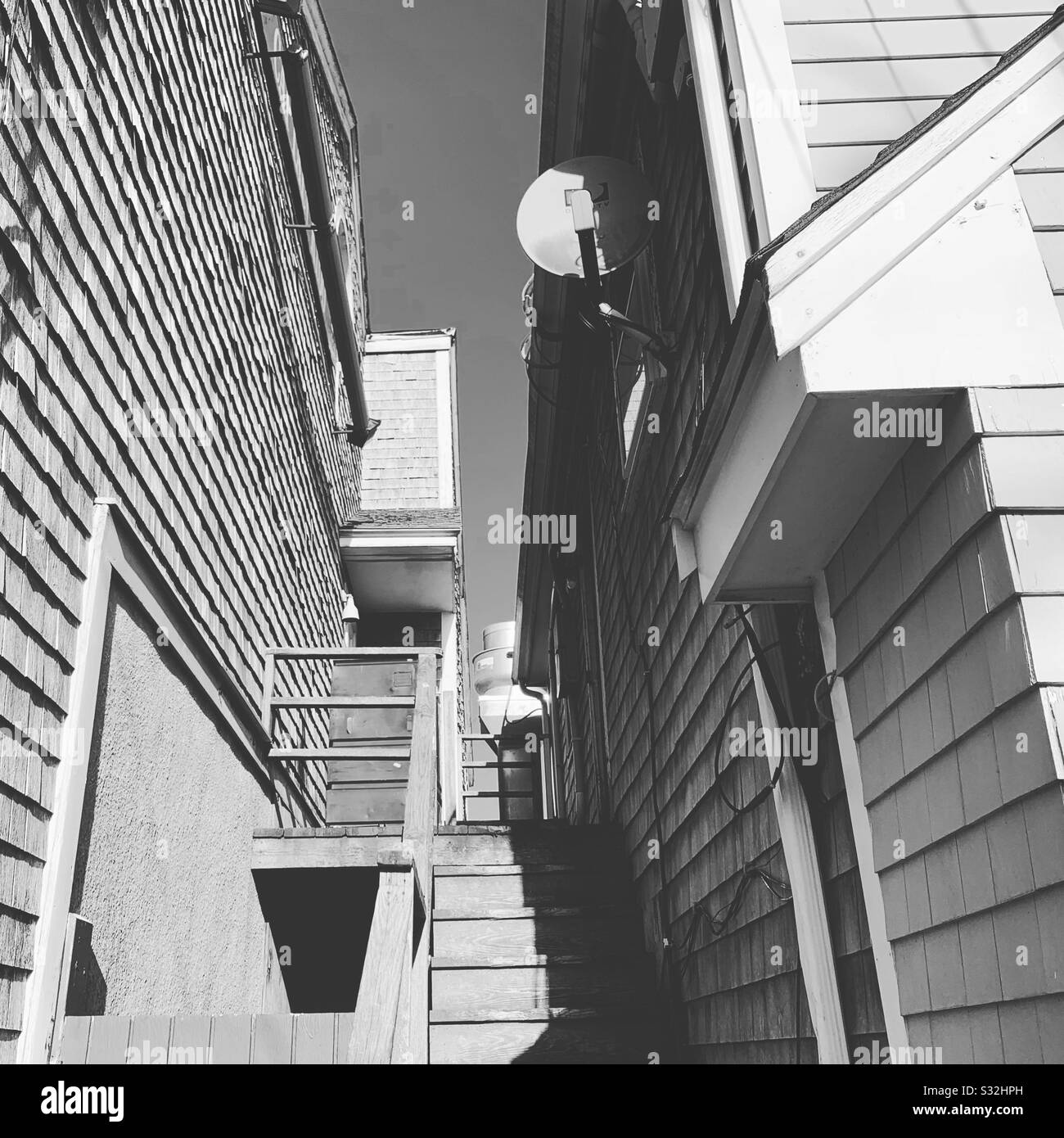 Woods Hole, Falmouth, Cape Cod, Massachusetts, Stati Uniti - Immagine stock catturata con smartphone