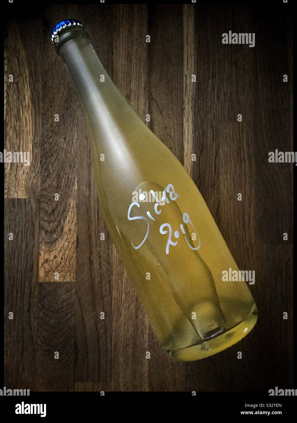 Sidro Fatto In Casa, Catalogna, Spagna. - Immagine stock catturata con smartphone