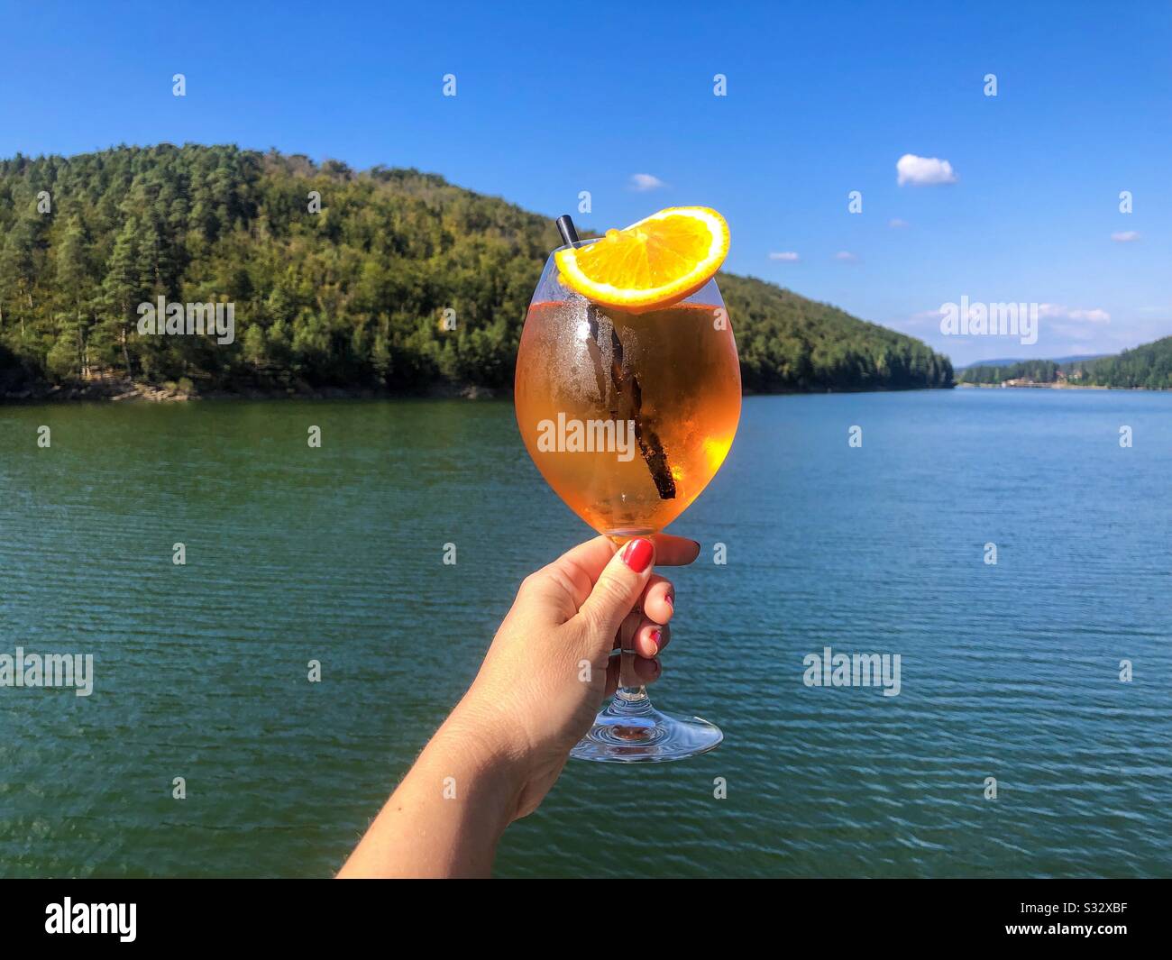 Bevanda di estate Foto Stock