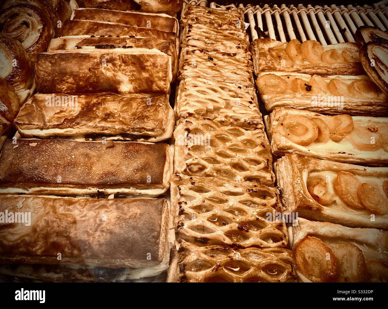 Piatto di pasticceria francese fatto in casa Foto Stock