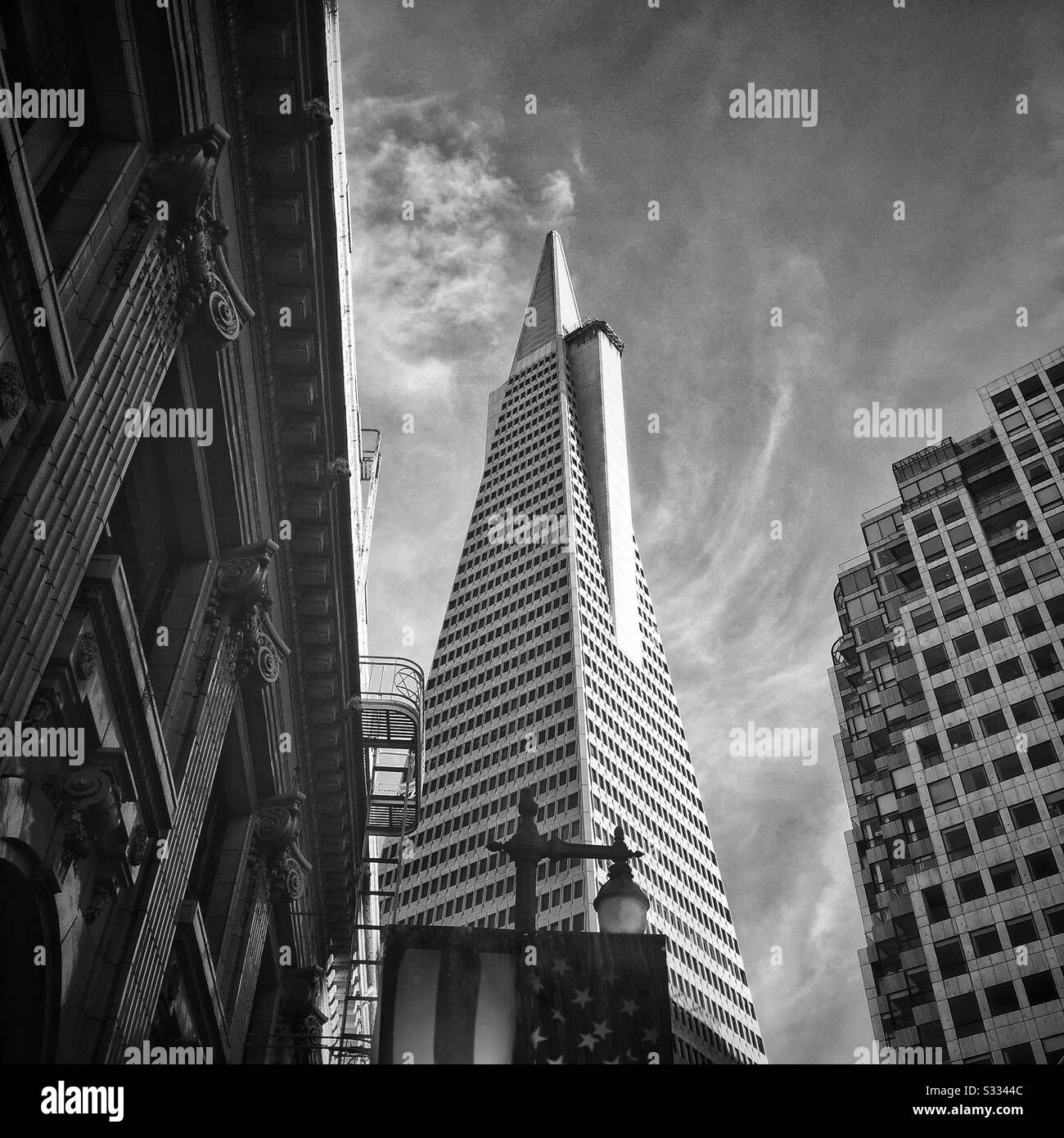 Piramide Transamerica building in San Francisco Foto Stock