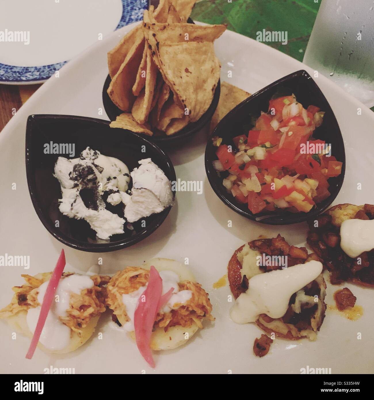 La Adelina Cantina, Hyatt Zilara, Cancun, Messico - Immagine stock catturata con smartphone