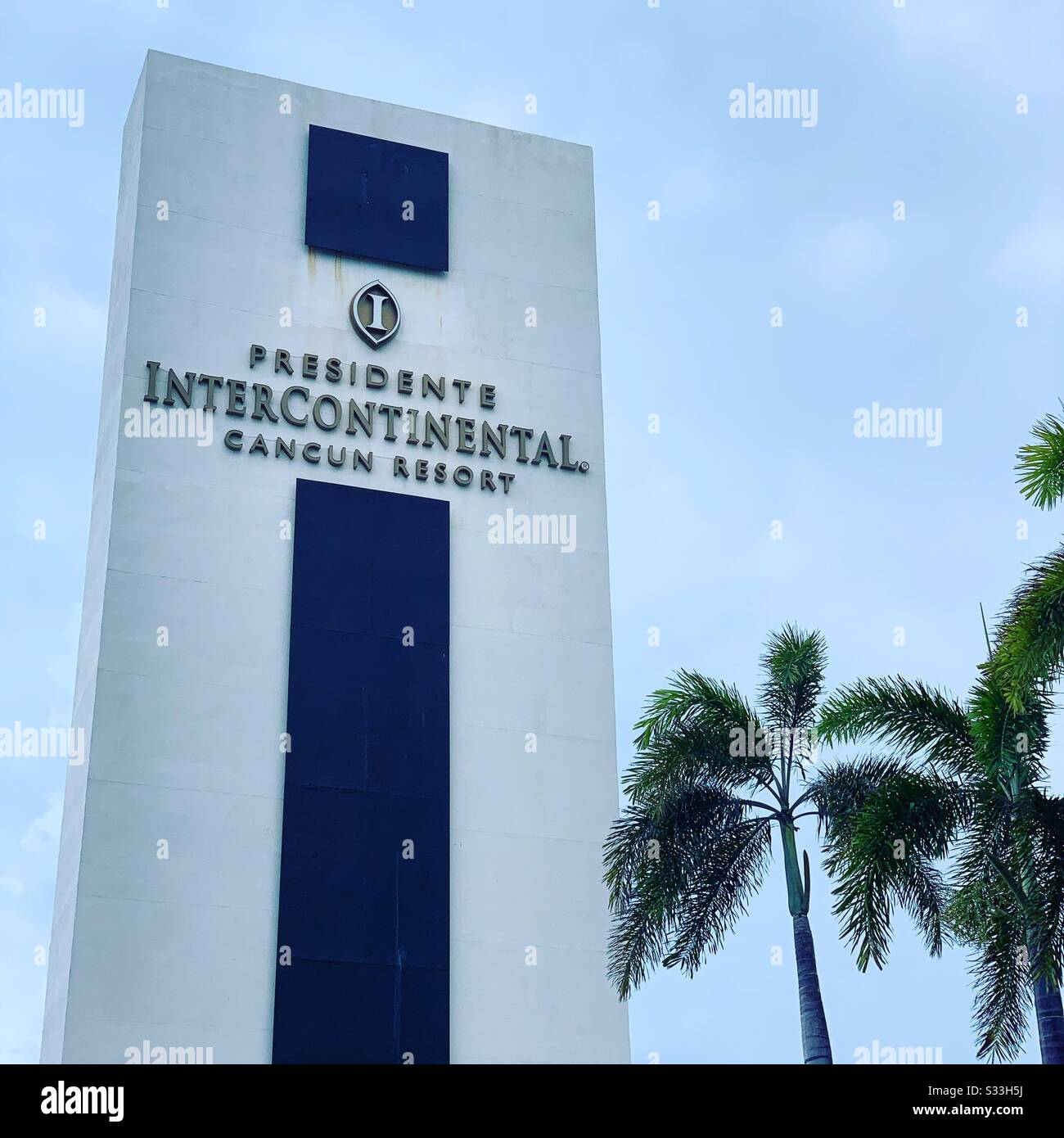 Presidente Intercontinental Resort, Cancun, Quintana Roo, Penisola Dello Yucatan, Messico Foto Stock