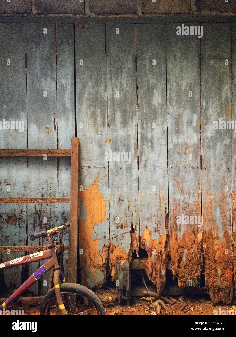 Magazzino Capannone, Candidasa, Bali, Indonesia Foto Stock