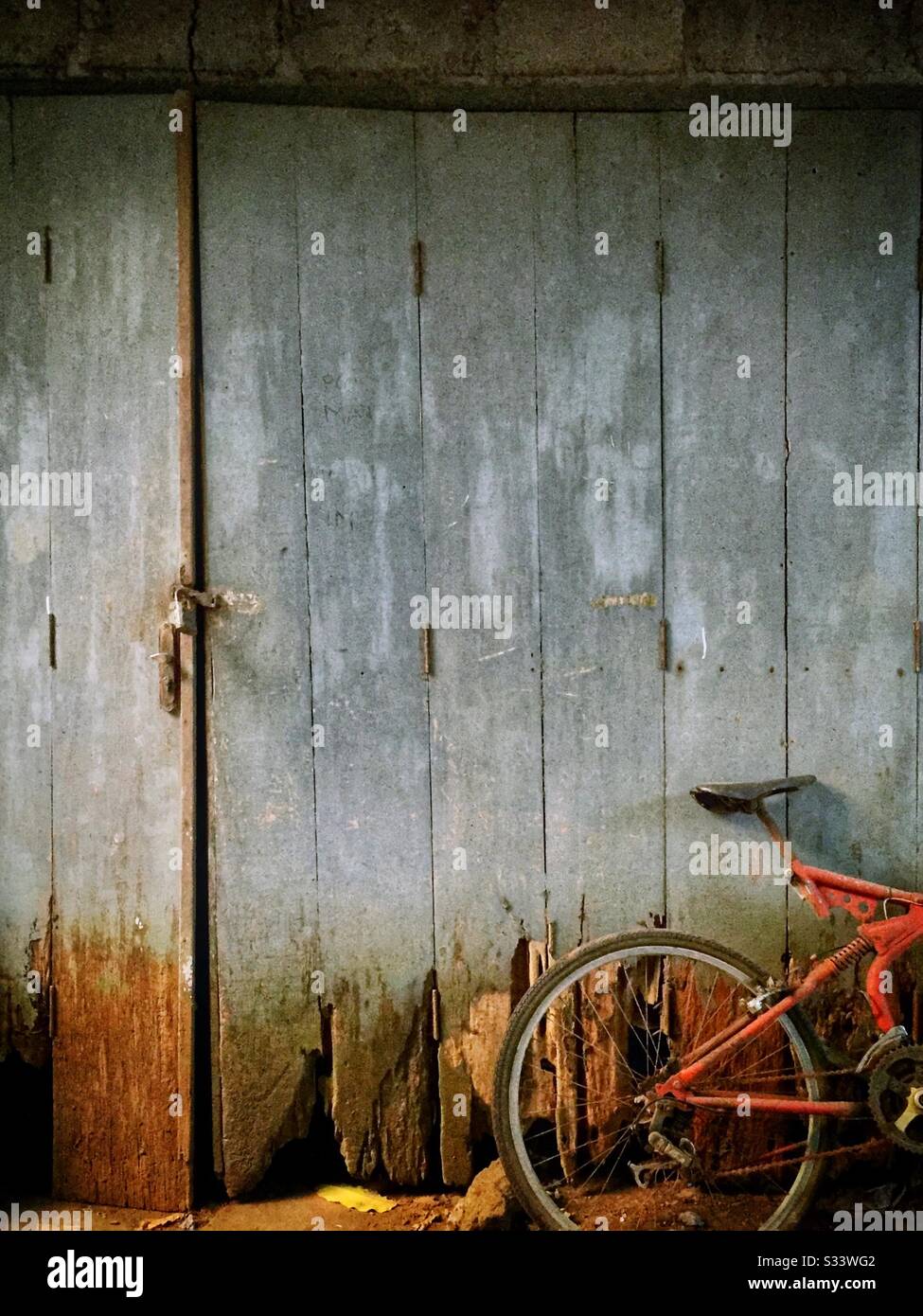 Magazzino Capannone, Candidasa, Bali, Indonesia Foto Stock