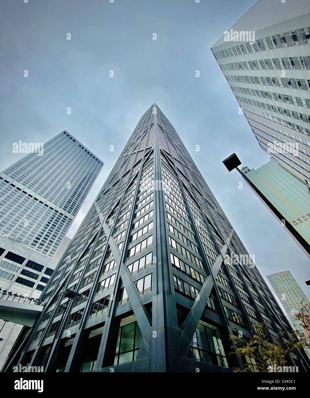 Chicago Sears Tower - Immagine stock catturata con smartphone