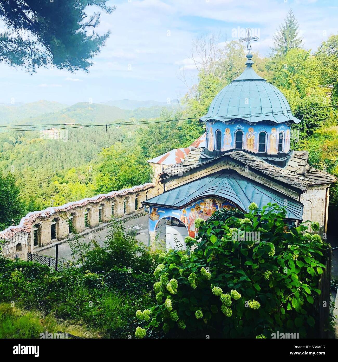 Monastero della Vergine di Sokolski, un luogo con storia antica e grande energia! Foto Stock