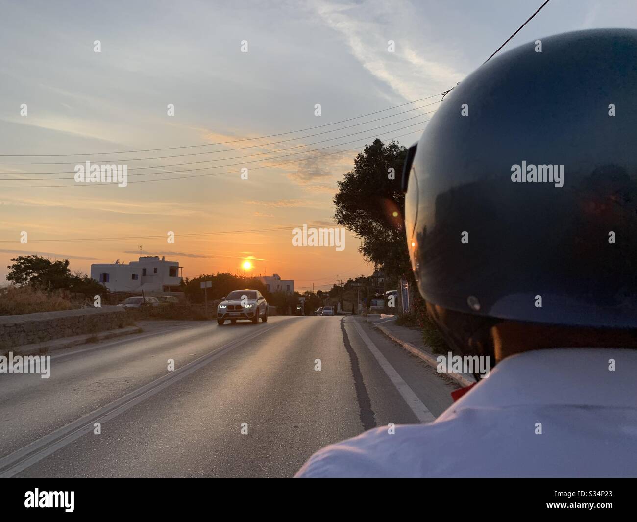 Spostamenti serali Foto Stock