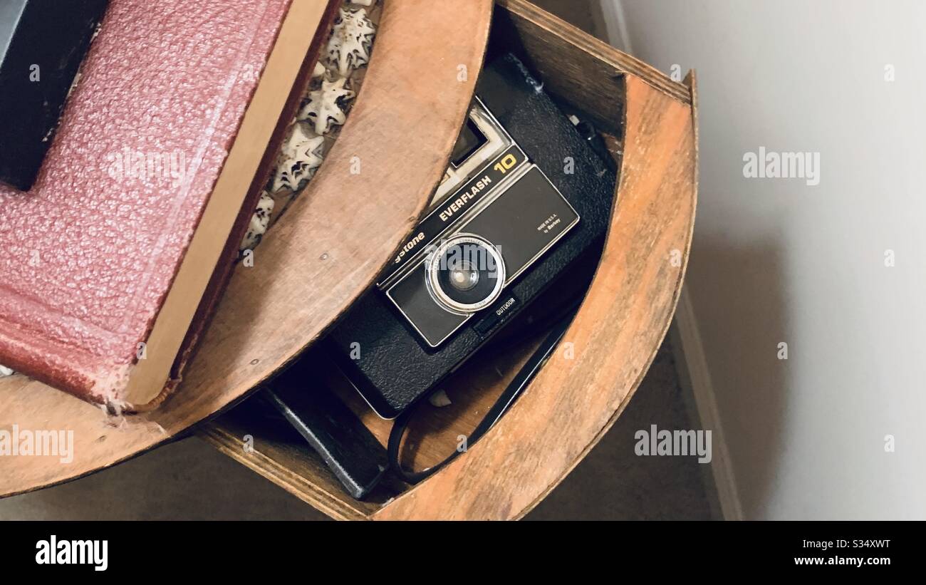 La mia fotocamera antichi sempre appartamenti. Foto Stock