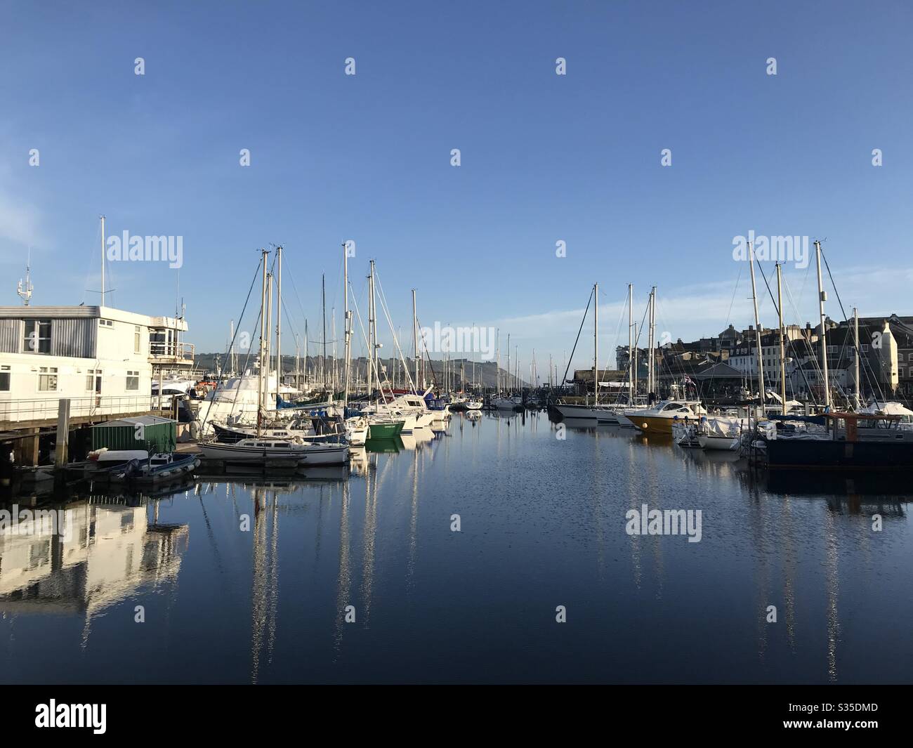 Marina, Plymouth, Devon Foto Stock