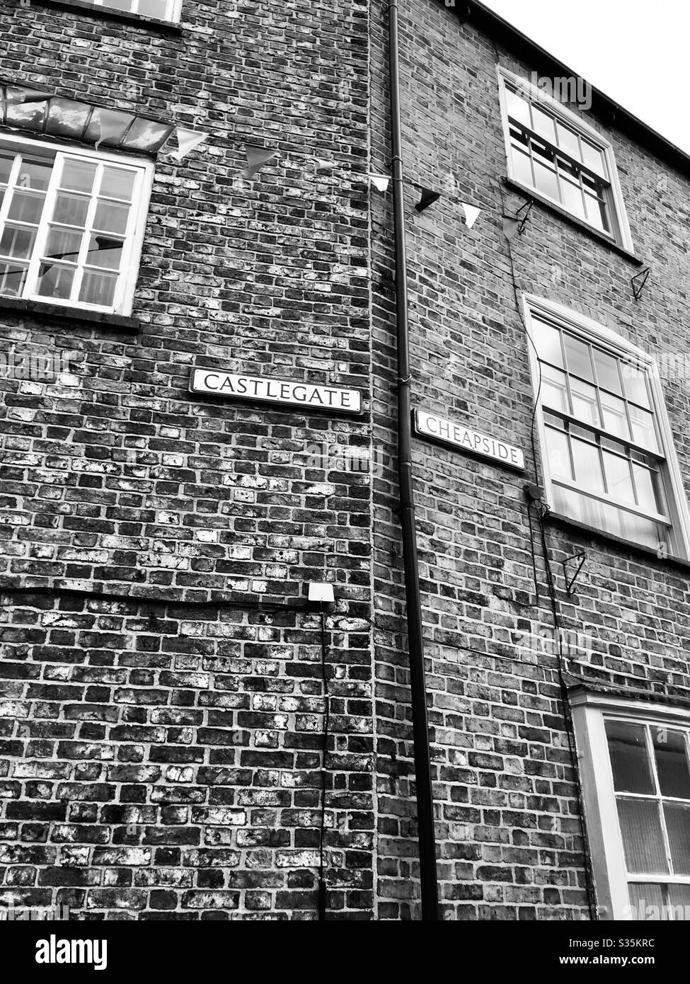 Edifici a Knaresborough, Yorkshire, Regno Unito Foto Stock