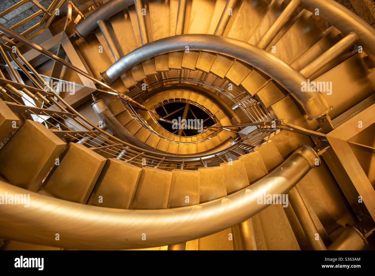 Occhio d'oro Foto Stock