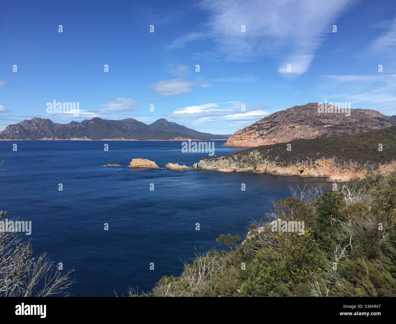 Parco Nazionale Freycinet, Tasmania Foto Stock