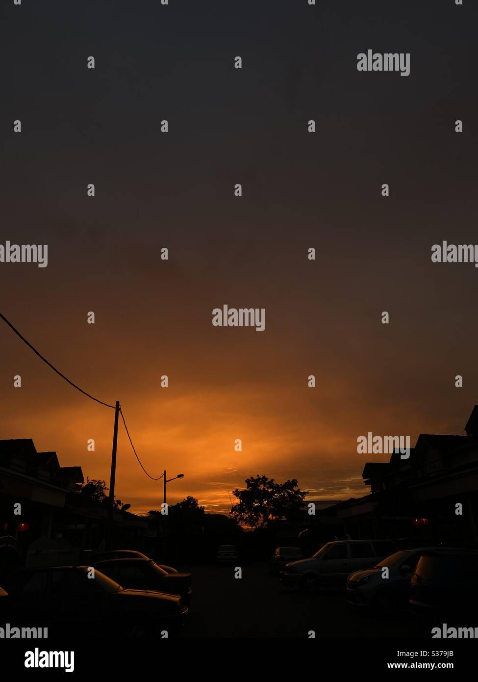 Bellissimi tramonti Foto Stock