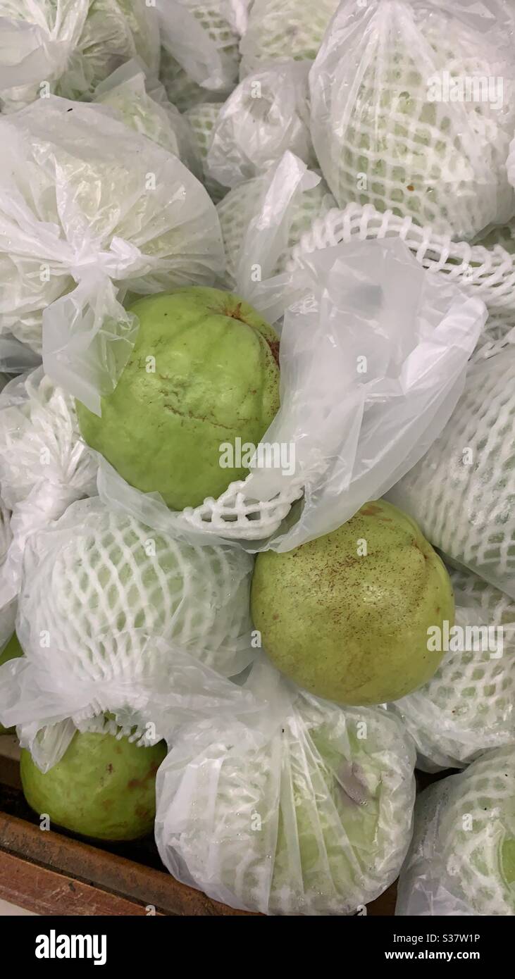 Guava, fonte di vitamina c. Foto Stock